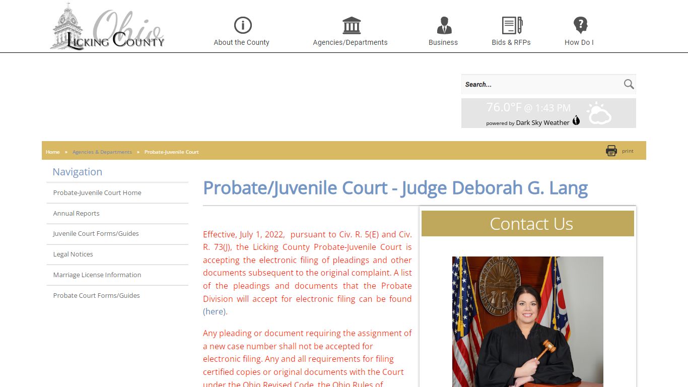 Licking County - Probate-Juvenile Court