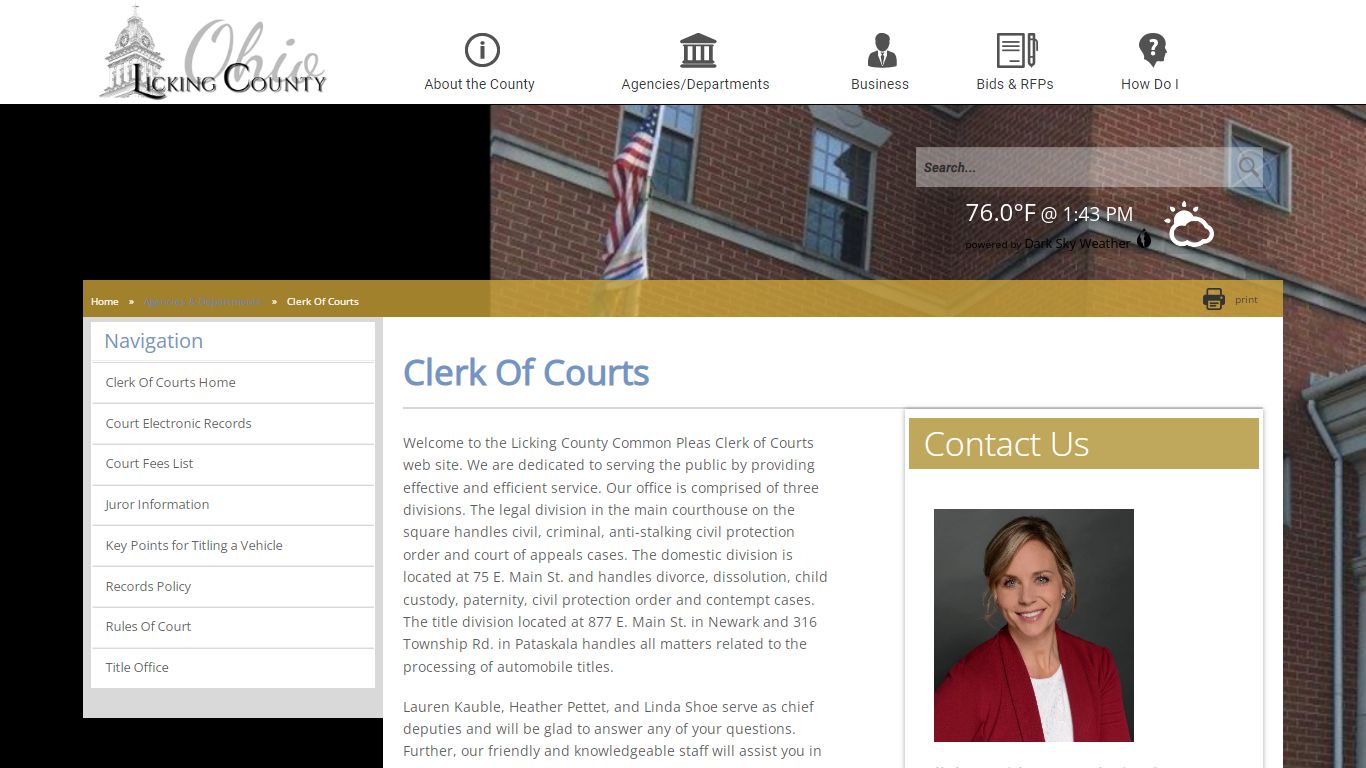 Licking County - Clerk Of Courts